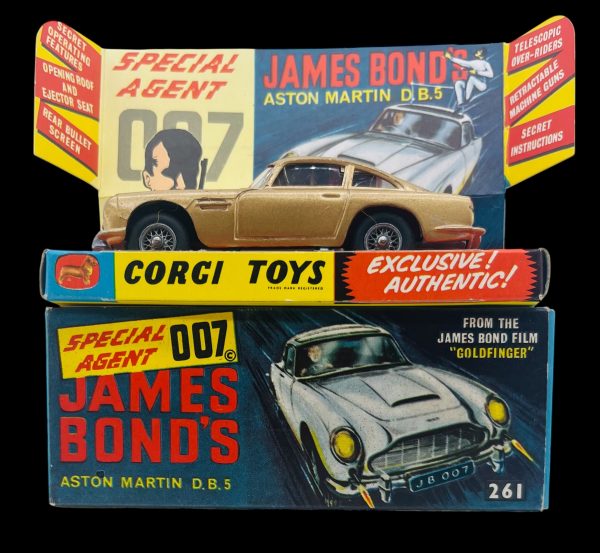 Vintage Corgi Toys "James Bond's Aston Martin D. B. 5" #261