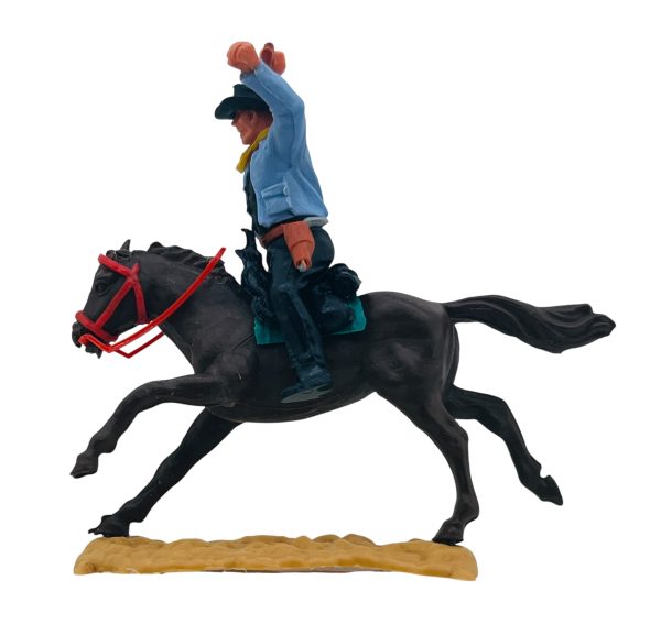 Timpo Cowboy "On Horseback with Arrow in His Side"