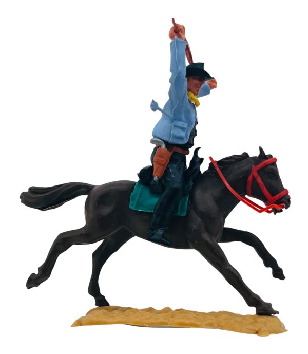 Timpo Cowboy "On Horseback with Arrow in His Side"