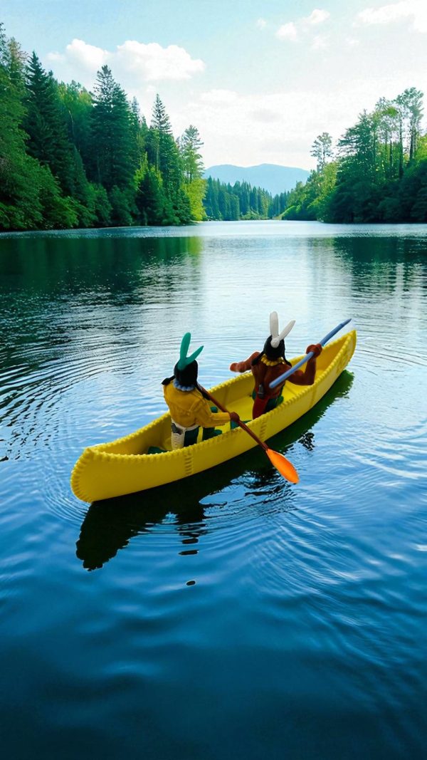 Timpo "Indian Canoe" Colour Variation