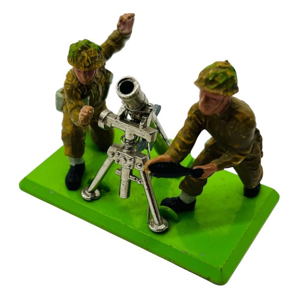 Vintage Britains Deetail "British Mortar and Crew" #7338