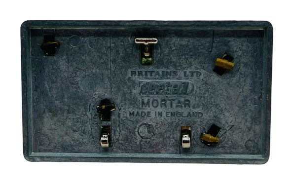 Vintage Britains Deetail "British Mortar and Crew" #7338