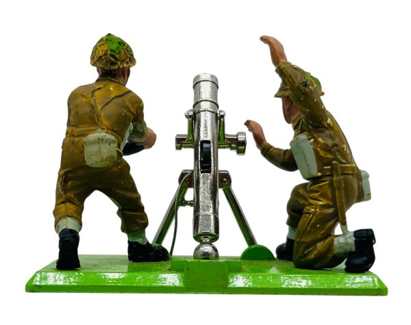 Vintage Britains Deetail "British Mortar and Crew" #7338