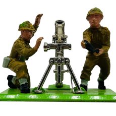 Vintage Britains Deetail "British Mortar and Crew" #7338