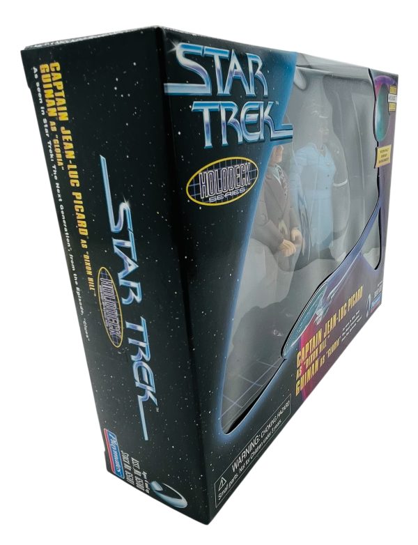 Playmates Star Trek Next Generation "Captain Jean-Luc Picard and Guinan" Holodeck Series # 65181