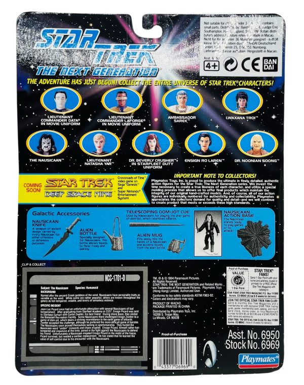 Playmates Star Trek Next Generation “The Nausicaan” #6969